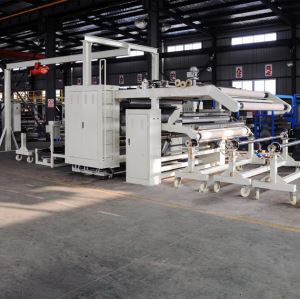 Persekitaran panas cair pelekat depan Mesin